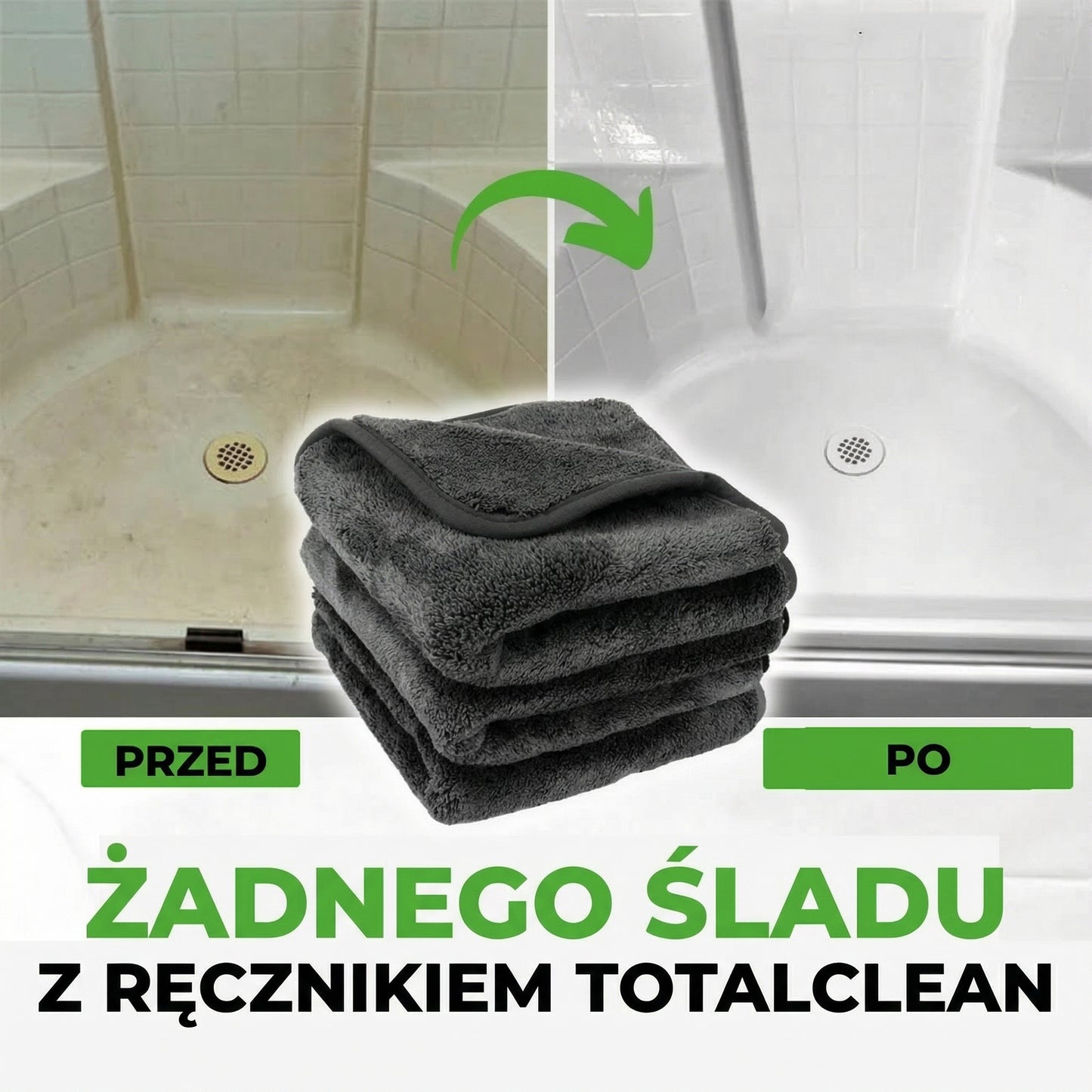 TotalClean – Ściereczka z mikrofibry XXL