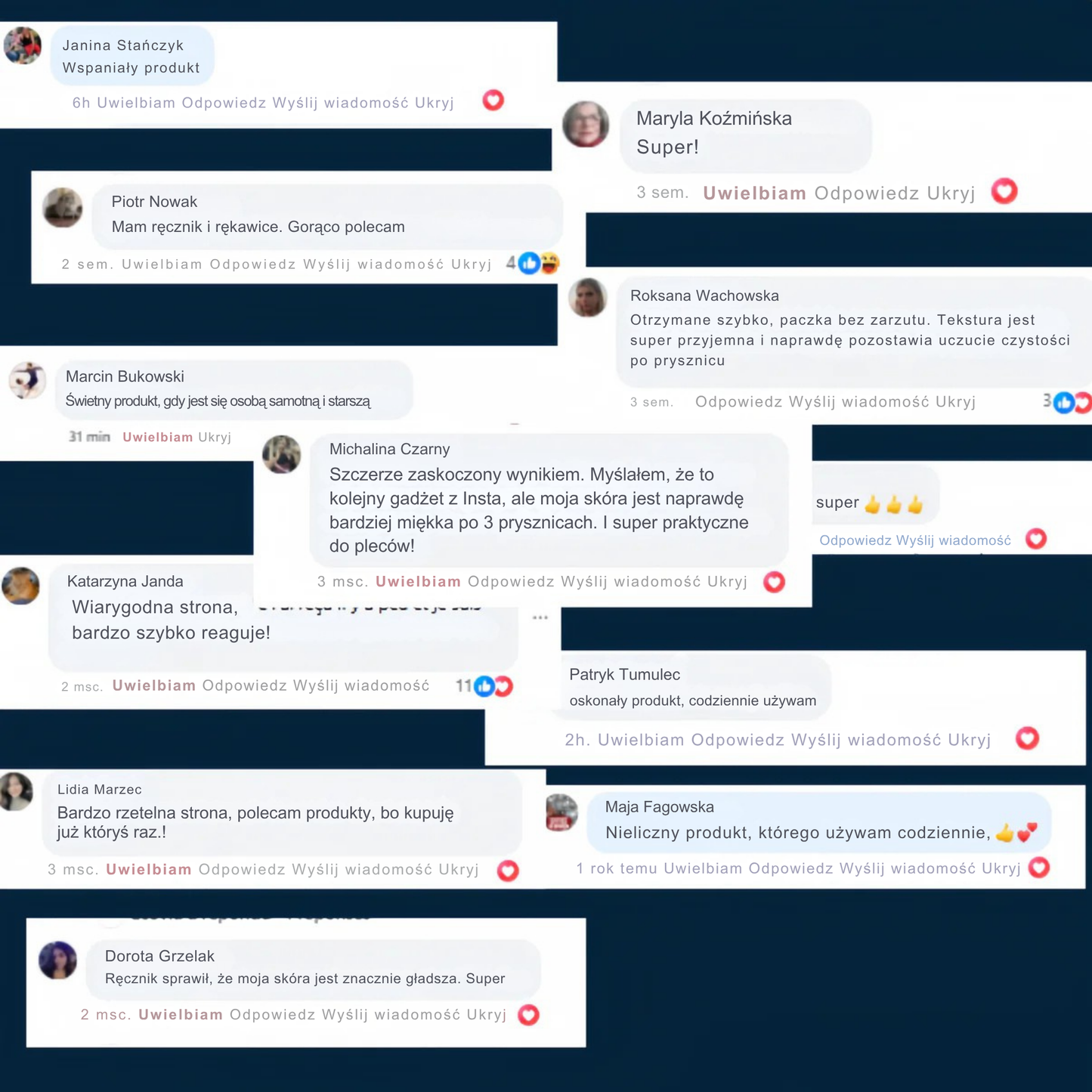 Złuszczający ręcznik kąpielowy - Domarandi