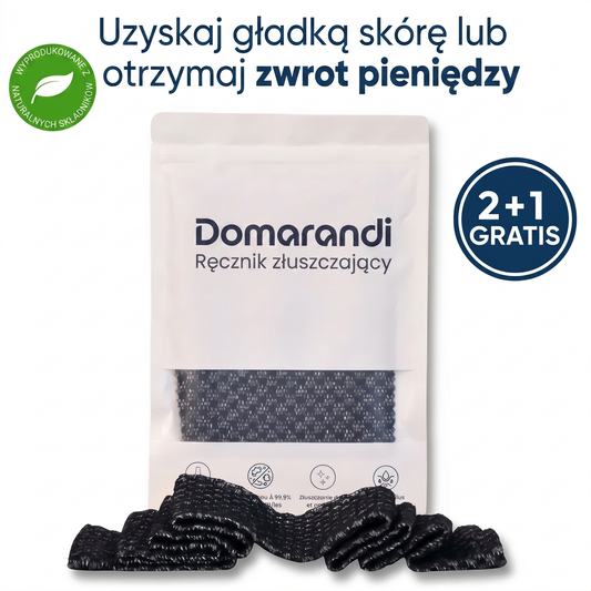 Złuszczający ręcznik kąpielowy - Domarandi